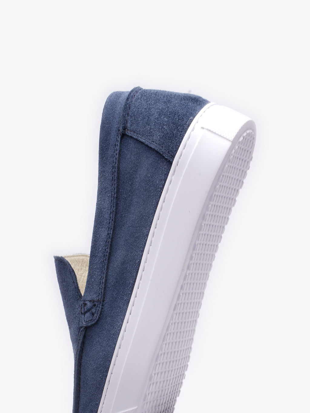 mocassin Porto en daim bleu