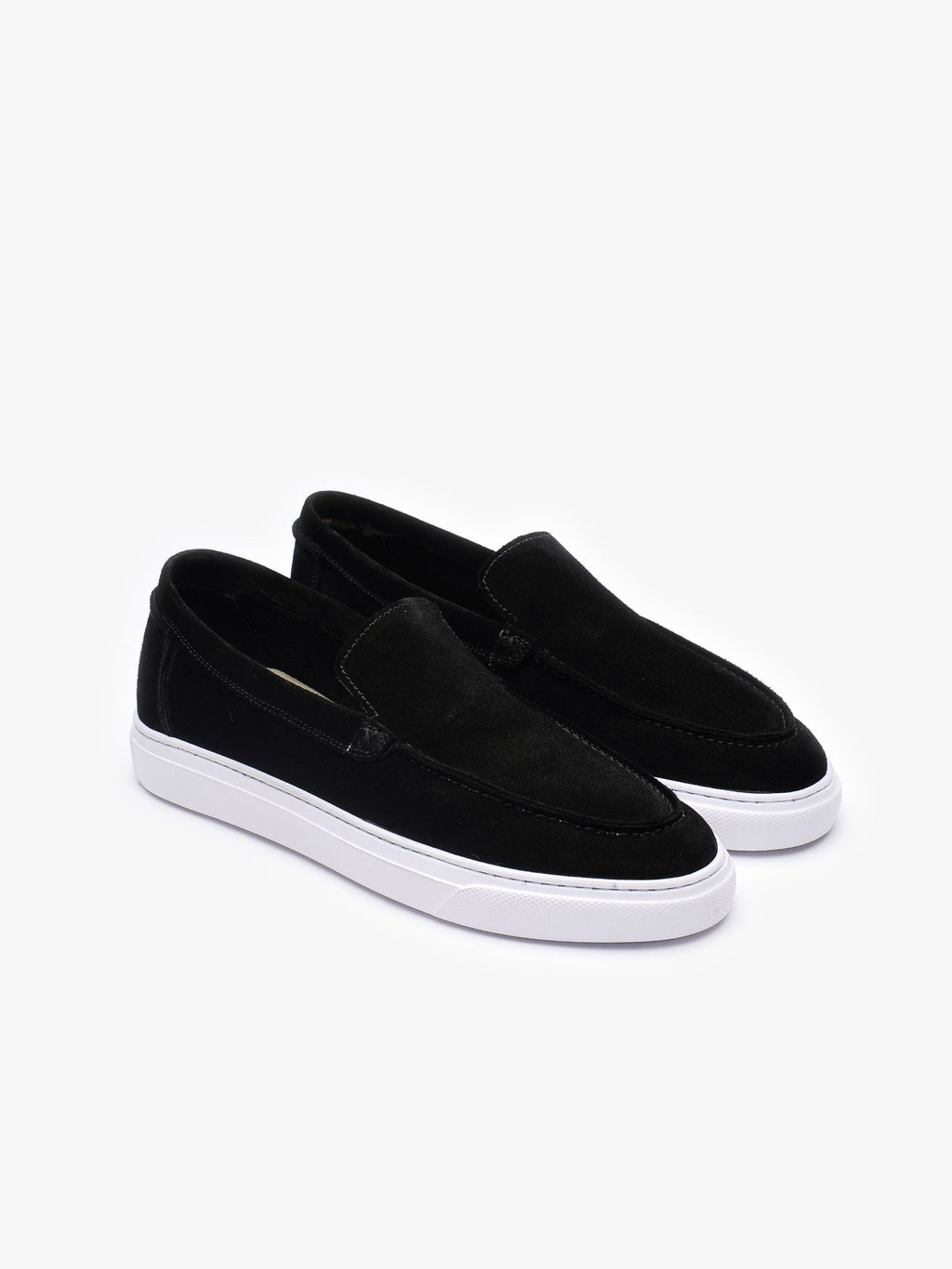 mocassin Porto en daim Noir