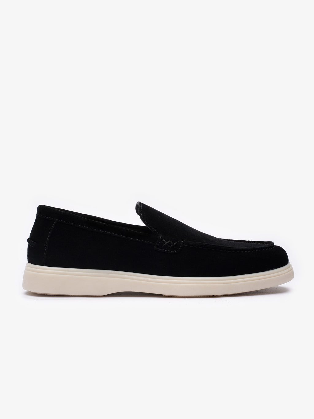 Mocassin Napoli en daim noir