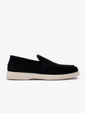 Mocassin Napoli en daim noir
