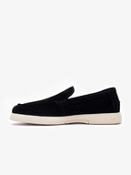 Mocassin Napoli en daim noir