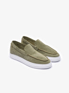 mocassin Porto en daim kaki