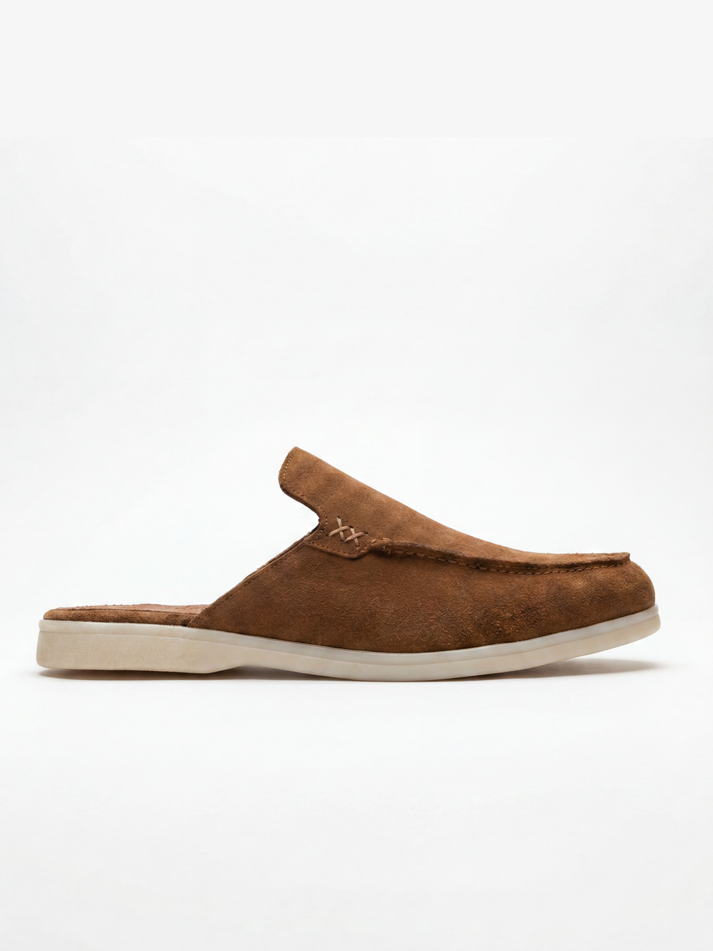 Babouche Kairo daim tabac
