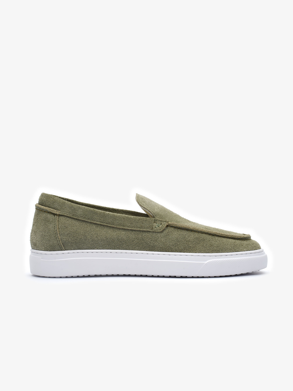 mocassin Porto en daim kaki