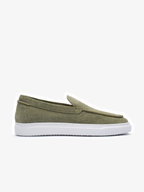mocassin Porto en daim kaki