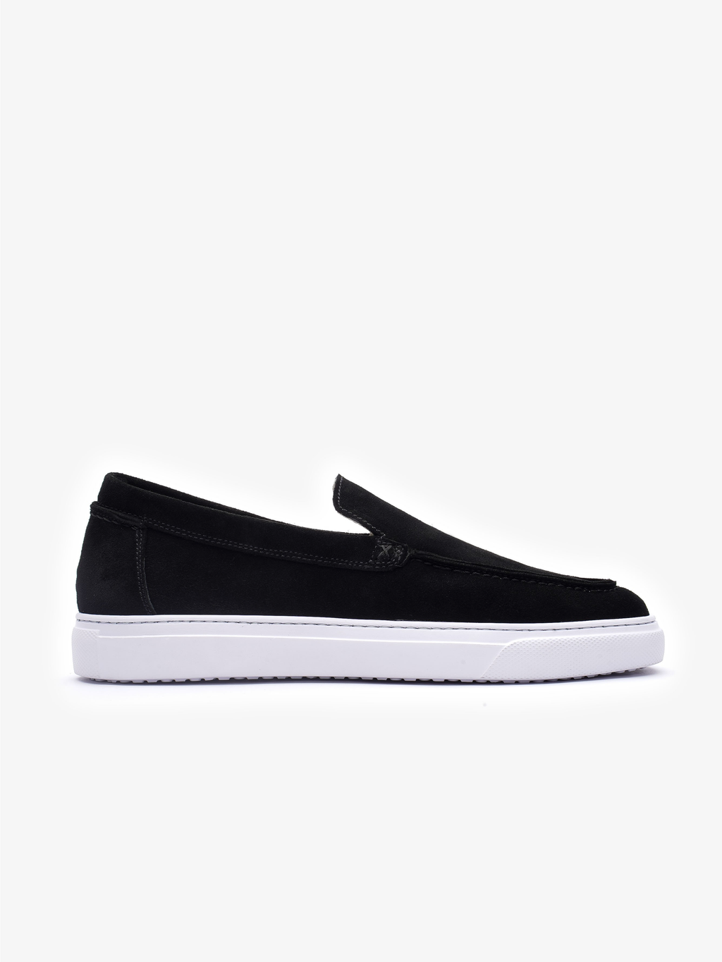 mocassin Porto en daim Noir