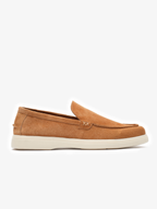 Mocassin Napoli en daim camel