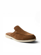 Babouche Kairo daim tabac