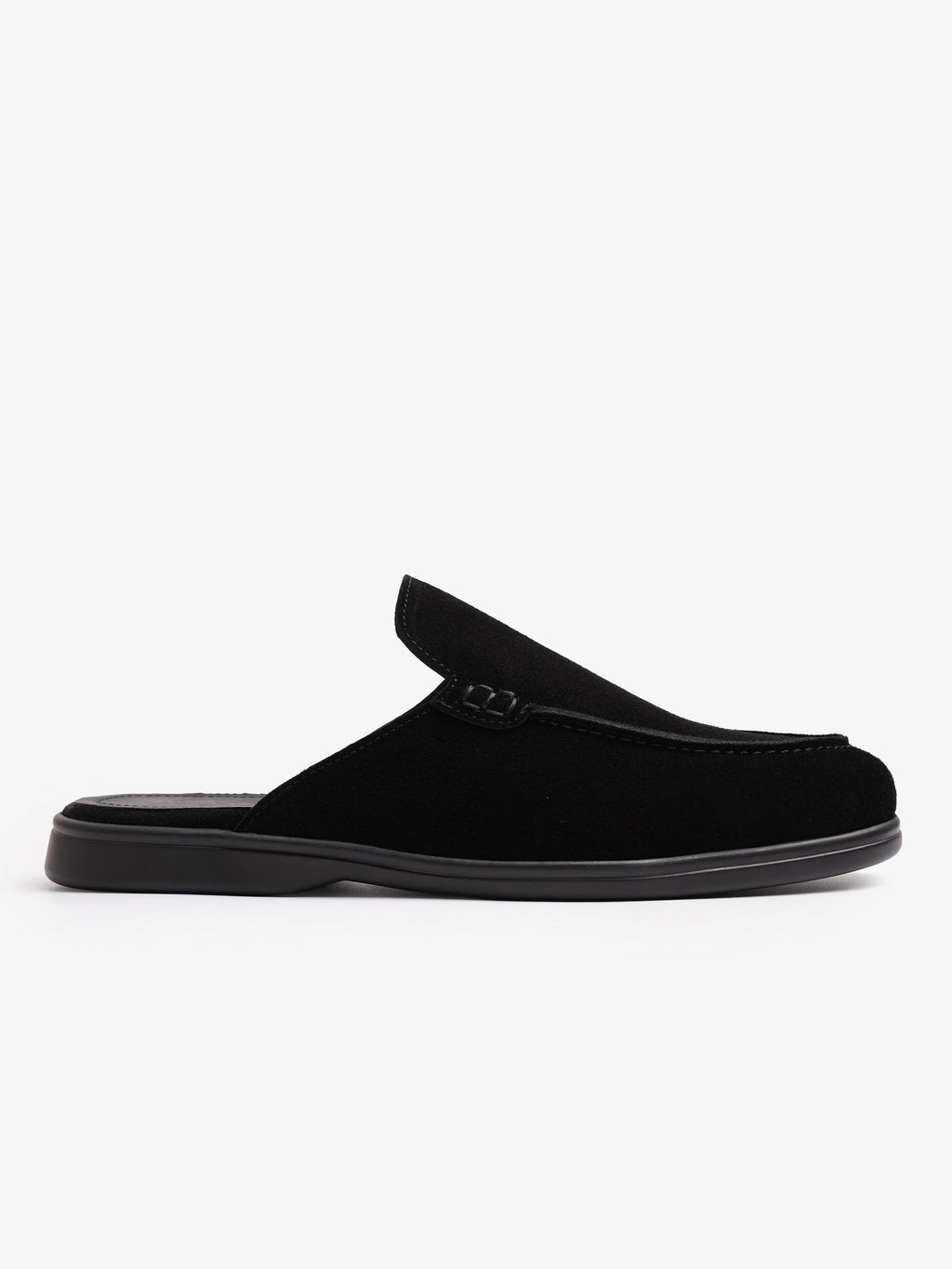 Babouche Kairo daim noir