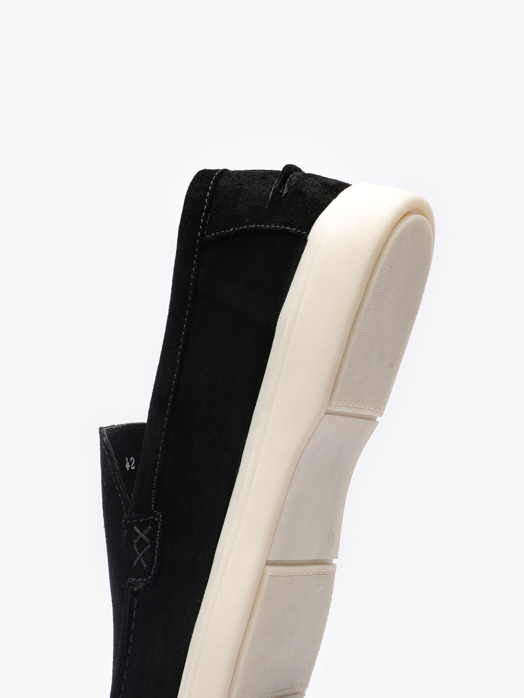 Mocassin Napoli en daim noir
