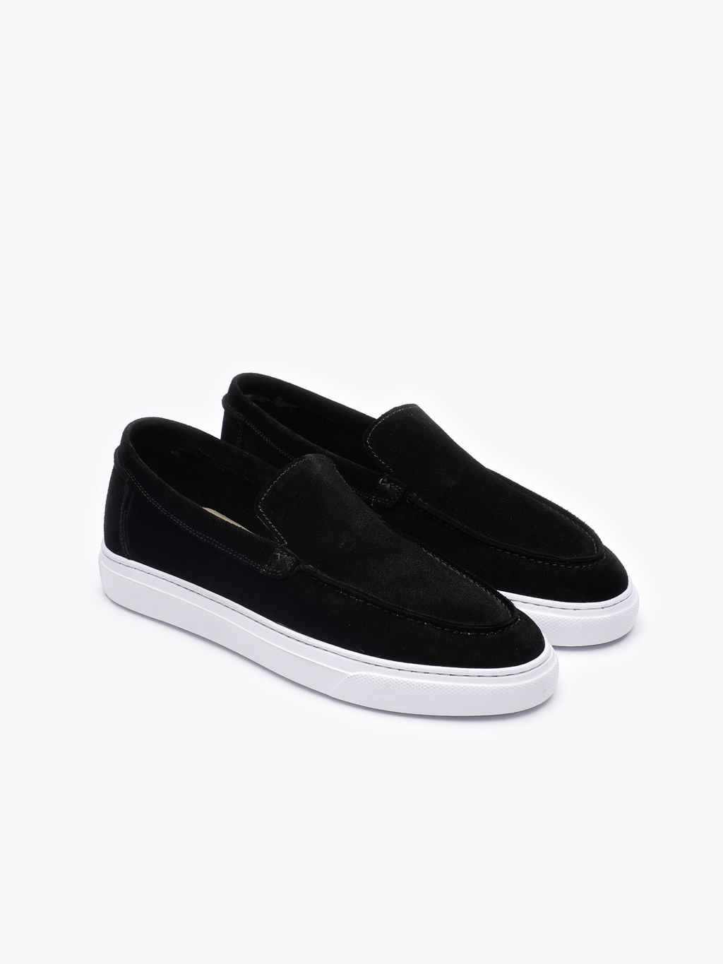 Mocassin Porto en daim noir